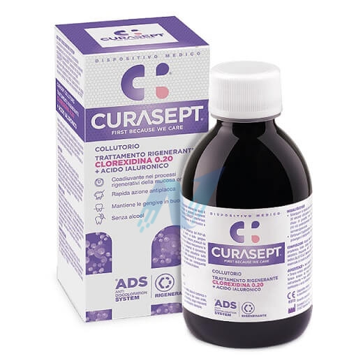 Curasept Collutorio Rigenerante 0.20 200ml Ads+Dna