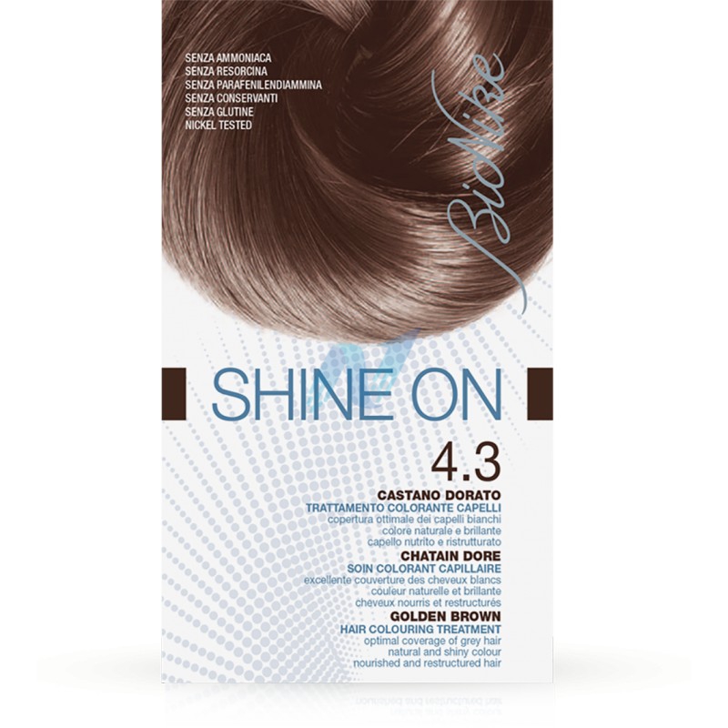 Bionike Tinta Capelli Shine ON N4.3 Castano Dorato