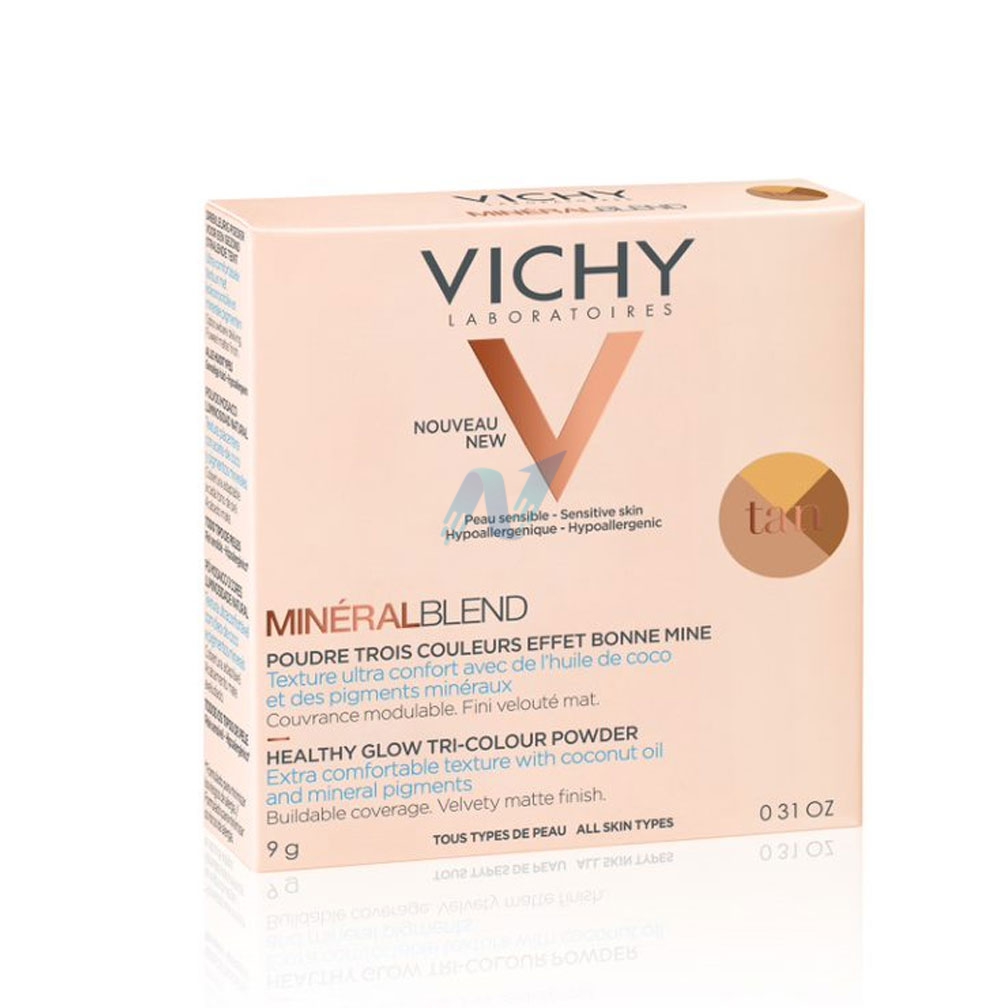 Vichy Make-up Linea Mineralblend Cipria Mosaico Idratante Uniformante 9 g Dark