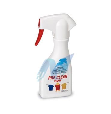 Mom Linea Pre Clean Spray no gas Disinfestazione di Tessuti ed Indumenti 150 ml