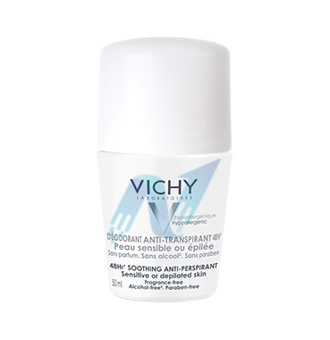 Vichy Linea Deo Deodorante Delicato Roll-on per Pelli Sensibili o Depilate 50 ml