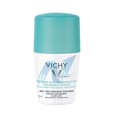 Vichy Linea Deo Anti-Traspirante Deodorante Roll-on con Sali Di Alluminio 50 ml