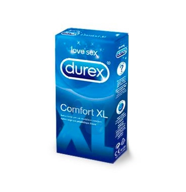 Durex Linea Classic Profilattici Comfort XL Confezione con 12 Profilattici Extra