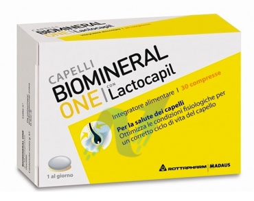 Biomineral Linea Hair Terapy One con Lactopil Plus Capelli Deboli 30 Compresse