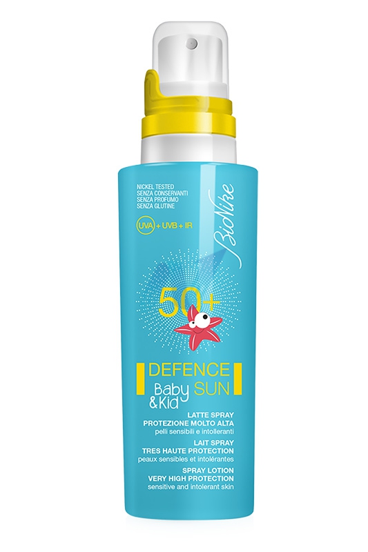 BioNike Defence Sun Baby&Kids SPF50+ Latte Spray Bambini 125 ml
