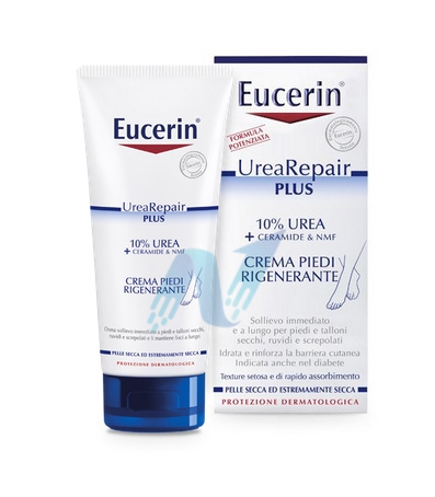 Eucerin UreaRepair 10% Plus Crema Rigenerante Piedi Pelle Secca 100 ml