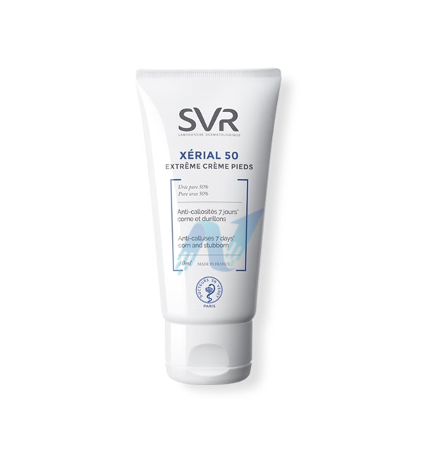 SVR Xrial 50 Extrme Crema piedi Trattamento Urea Levigante Piedi 40 ml