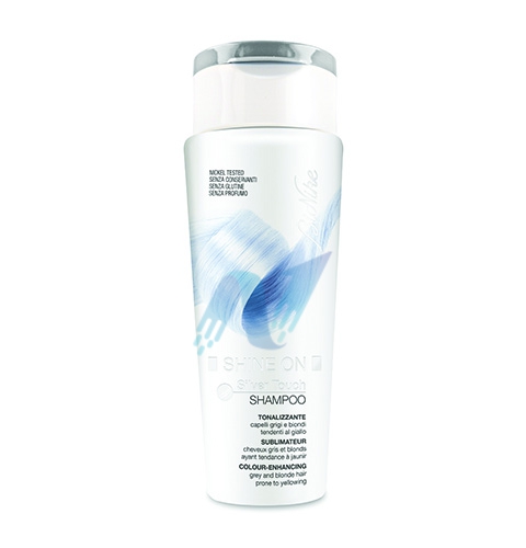 BioNike Linea Shine On Silver Touch Shampoo Tonalizzante Capelli Colorati 200 ml