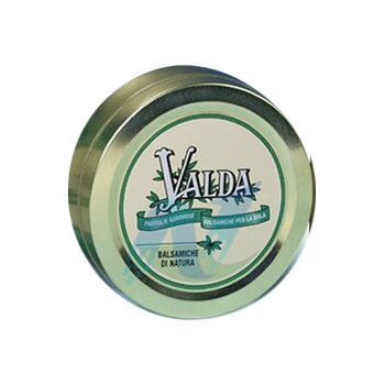 Valda Linea Classica Pastiglie Balsamiche Emollienti con Zucchero 50g in Metallo