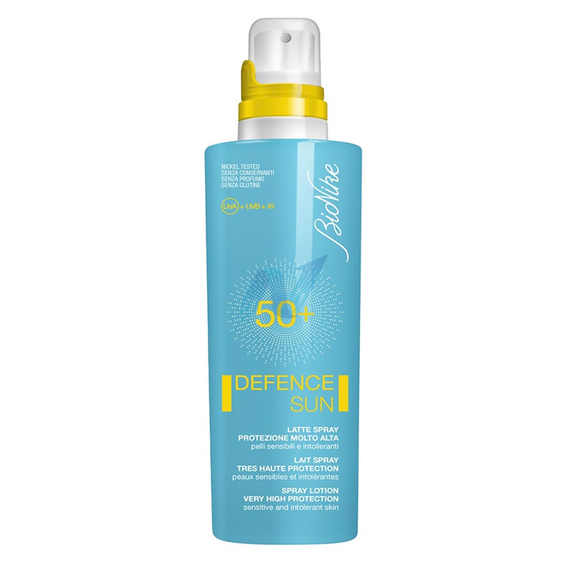Bionike Defence Sun SPF50+ Spray Invisibile Corpo Pelli Sensibili 200 ml