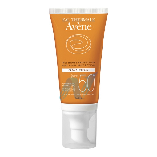 Avene Linea Solare Pelli Sensibili SPF50+ Crema Protettiva Pelli Secche 50 ml