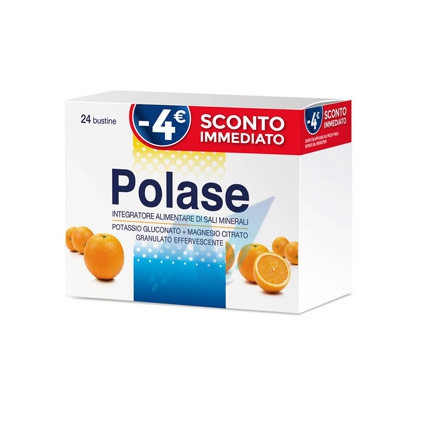 Polase Linea Sali Minerali Integratore Alimentare Granulato 24 Buste Arancia Off