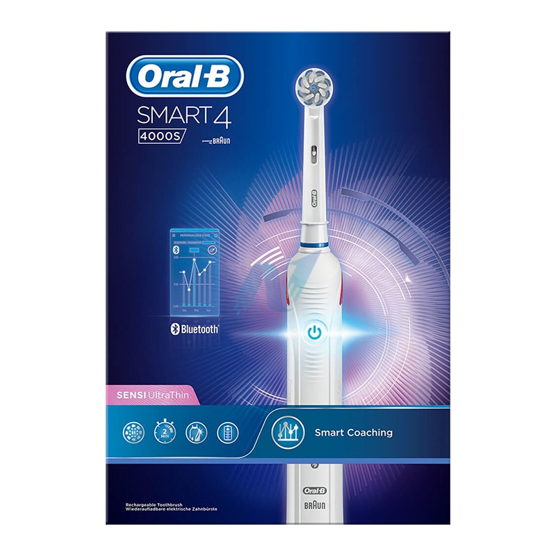 Oral-B Spazzolino Elettrico 4000S Smart4 Sensi Ultrathin