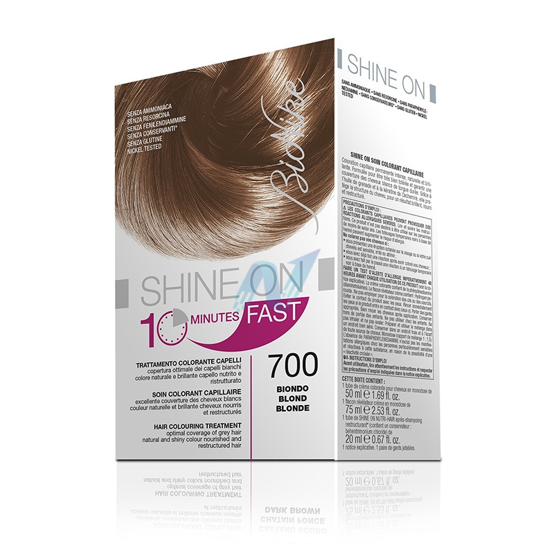 Bionike Tinta Capelli Shine ON Fast 10 Minuti 700 Biondo