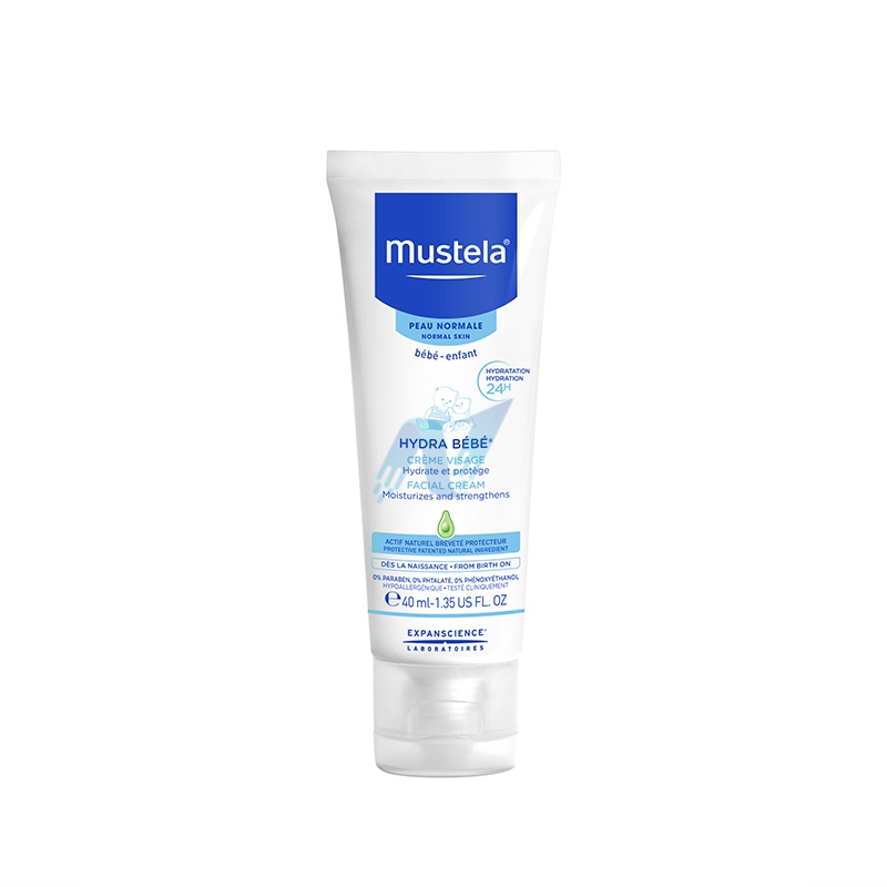 Mustela Hydra Beb Crema Idratante Lenitiva Viso 40 ml