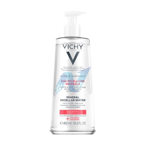 Vichy Linea Purete Thermale Viso Acqua Micellare Minerale Pelle Secca 400 ml