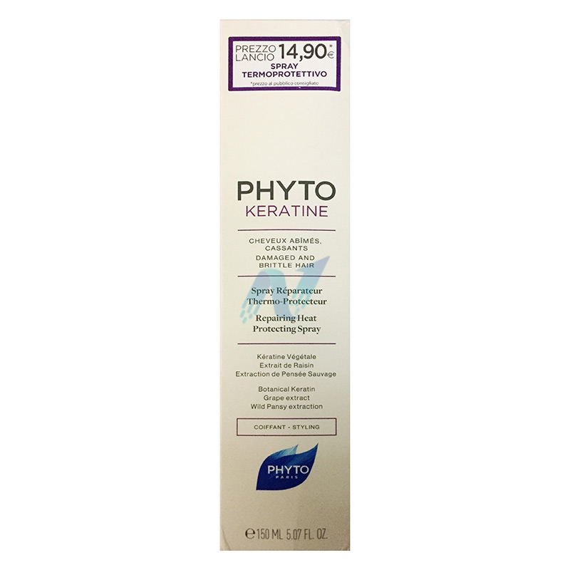 Phyto Linea Capelli Rovinati Phytokeratine Lozione Spray Riparatrice 150 ml