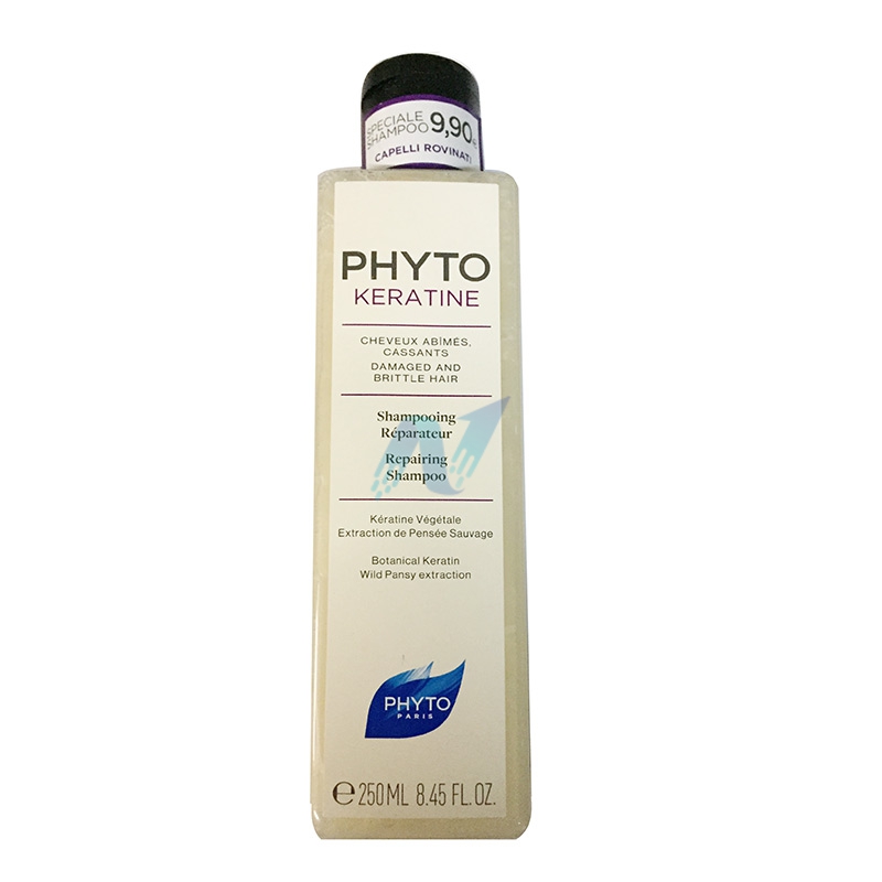 Phyto Linea Capelli Rovinati Phytokeratine Shampoo Idratante Riparatore 250 ml