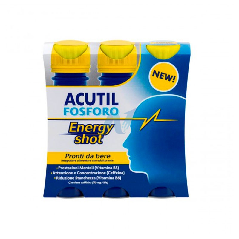 Acutil Fosforo Energy Shot 3 x 60 ml