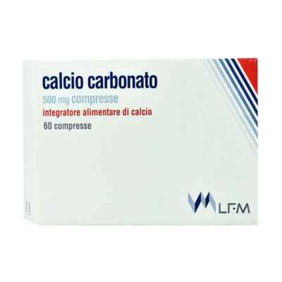 Lab.farmacologico Milanese Calcio Carbonato 60cpr
