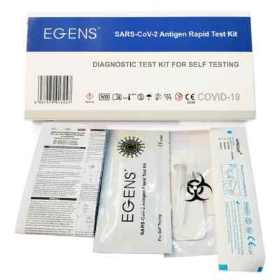 Test Tampone Rapido Covid Egens Sars cov 2 Ag Selftest