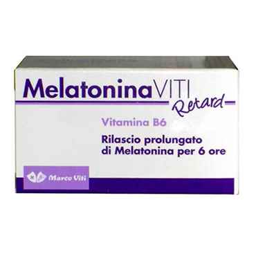 Melatonina Retard 1mg Integratore 60 Compresse Marco Viti